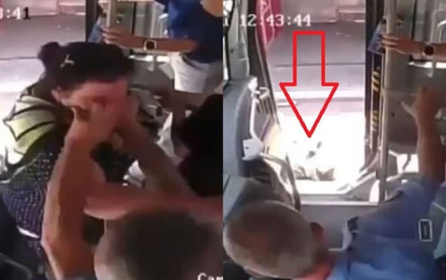 Sumqayıtda qadını avtobusdan itələyən sürücü saxlanıldı – VİDEO Sumqayıtda qadını avtobusdan itələyən sürücü saxlanıldı – VİDEO