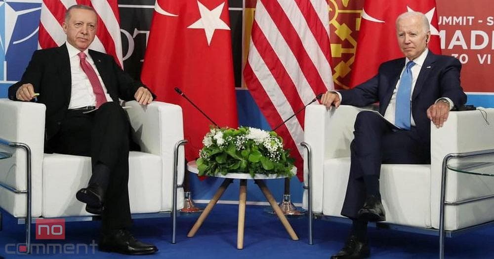 Bayden Ərdoğana F-16 qırıcılarının tədarükünü vəd edib Bayden Ərdoğana F-16 qırıcılarının tədarükünü vəd edib