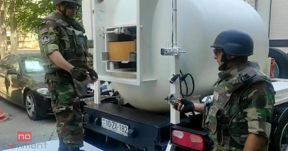 Bakıda partlayıcı qurğular aşkarlanıb – VİDEO Bakıda partlayıcı qurğular aşkarlanıb – VİDEO