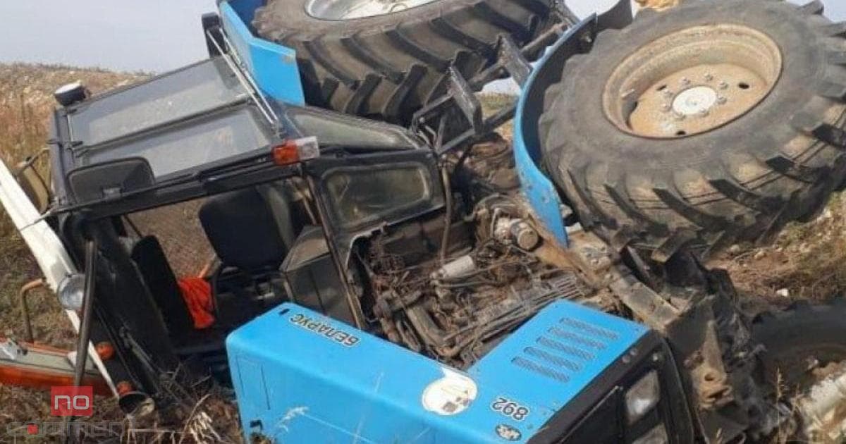 Şəkidə traktor aşıb, iki nəfər ölüb Şəkidə traktor aşıb, iki nəfər ölüb