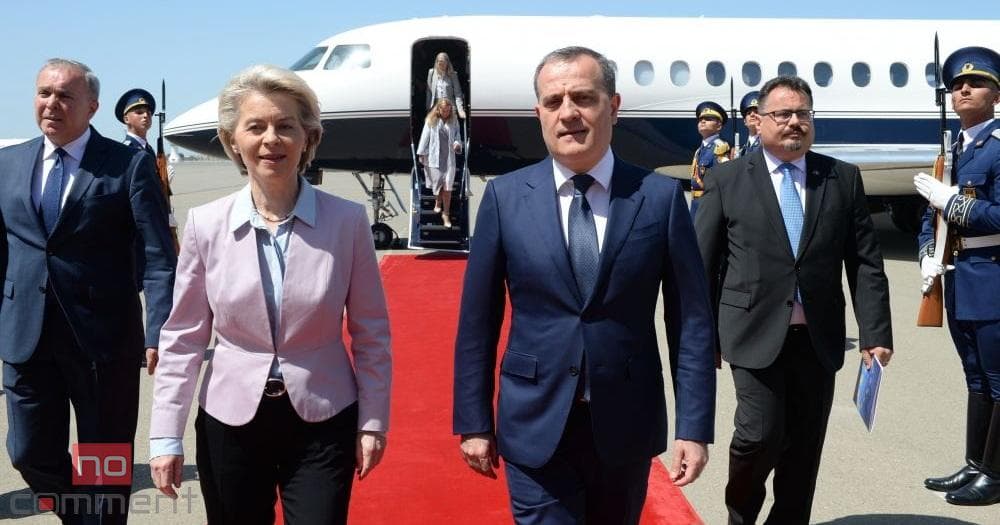 Ursula von der Leyen Azərbaycanda səfərdədir Ursula von der Leyen Azərbaycanda səfərdədir