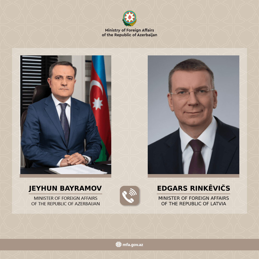 Bayramov latviyalı həmkarı ilə DANIŞDI Bayramov latviyalı həmkarı ilə DANIŞDI