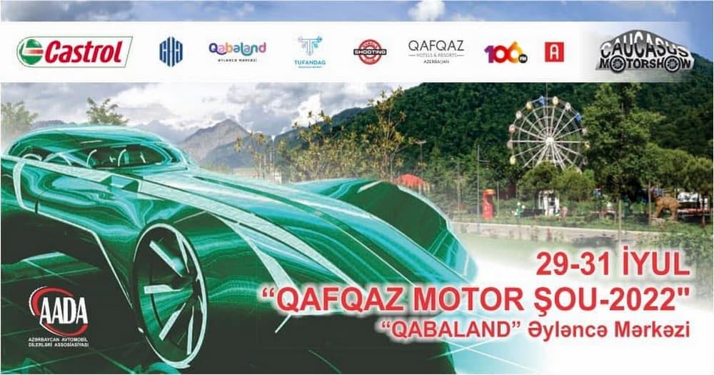 Qafqaz Motor Şou avtomobil sərgisi keçiriləcək Qafqaz Motor Şou avtomobil sərgisi keçiriləcək