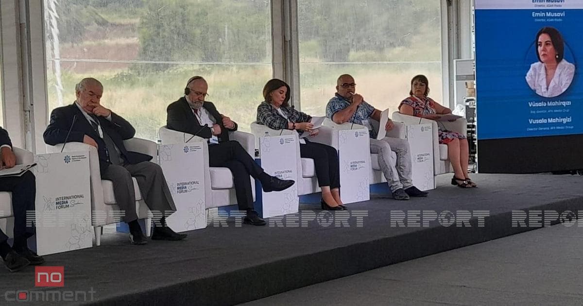 Beynəlxalq Media Forumunda birinci panel keçirilib Beynəlxalq Media Forumunda birinci panel keçirilib