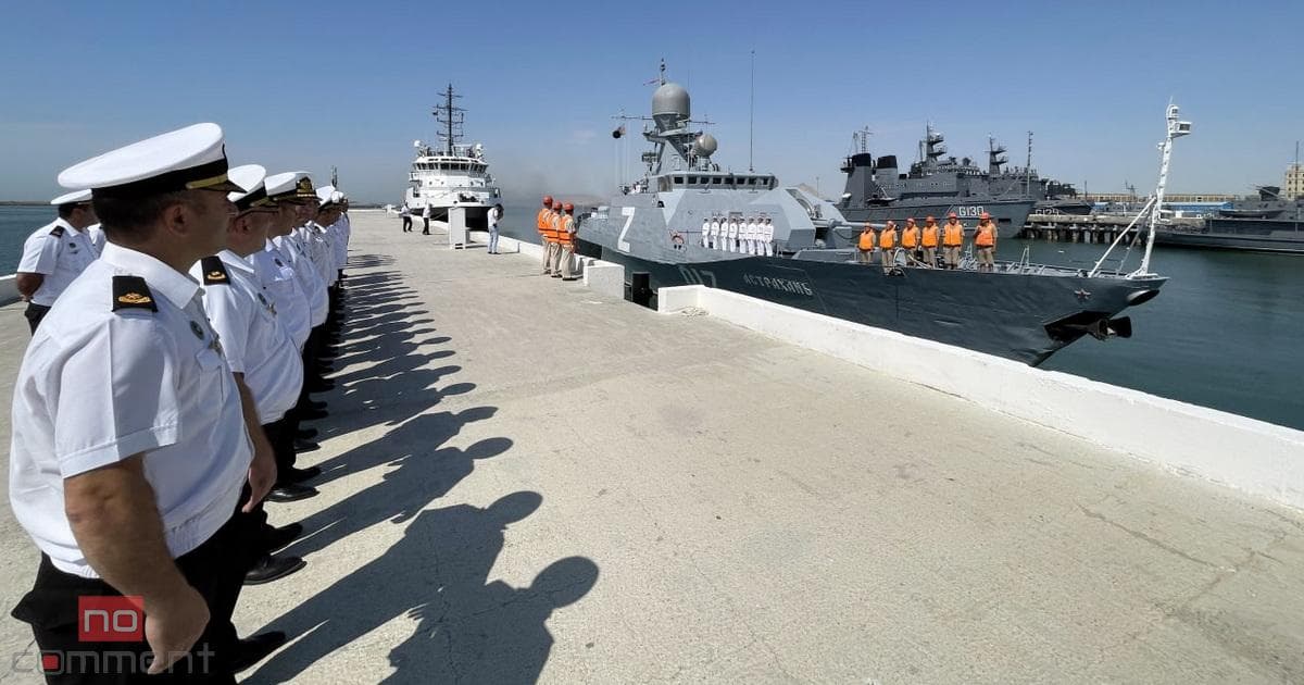 Rusiyanın hərbi gəmiləri Bakıya gəldi Rusiyanın hərbi gəmiləri Bakıya gəldi