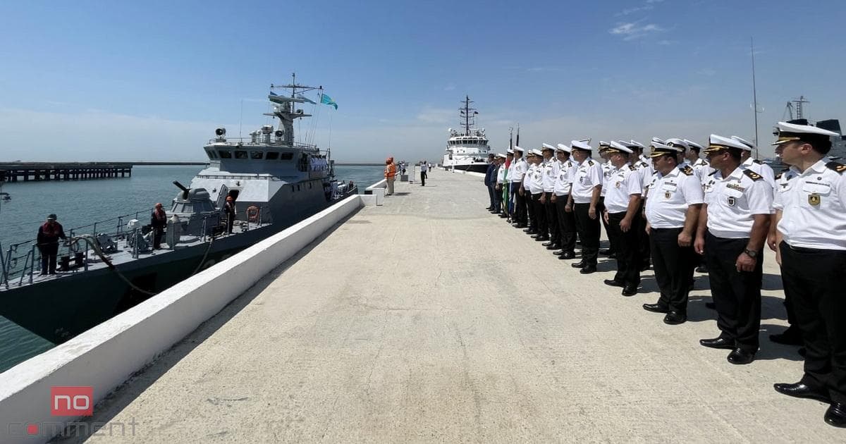 Qazaxıstanın hərbi gəmiləri Bakıya gəlib Qazaxıstanın hərbi gəmiləri Bakıya gəlib