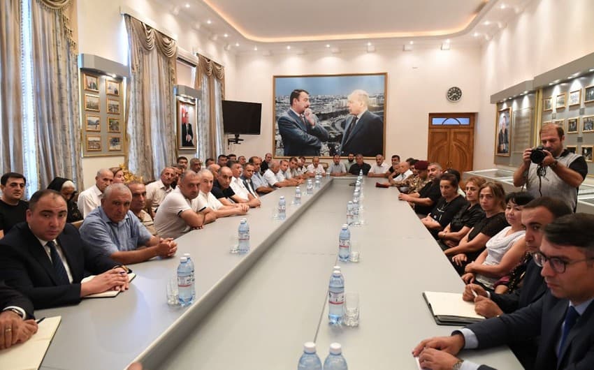 Zabux və Laçın sakinləri ilə görüş keçirildi Zabux və Laçın sakinləri ilə görüş keçirildi