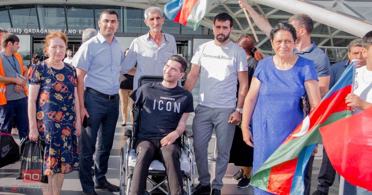 Türkiyədə müalicə alan qazilər ölkəyə qayıtdılar Türkiyədə müalicə alan qazilər ölkəyə qayıtdılar