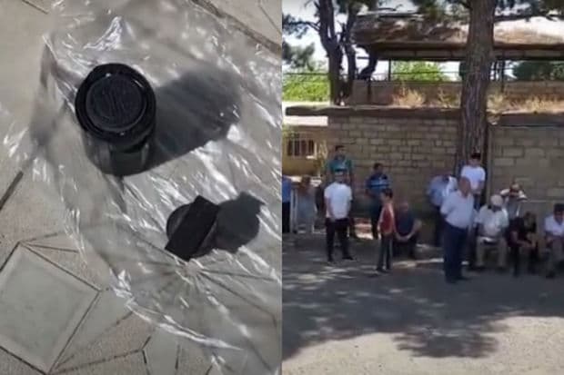 Tovuzda gərginlik – İşə polis qarışdı – VİDEO Tovuzda gərginlik – İşə polis qarışdı – VİDEO