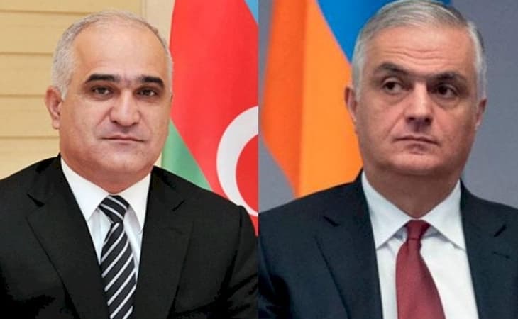 Şahin Mustafayev Qriqoryanla danışıqlar apardı Şahin Mustafayev Qriqoryanla danışıqlar apardı
