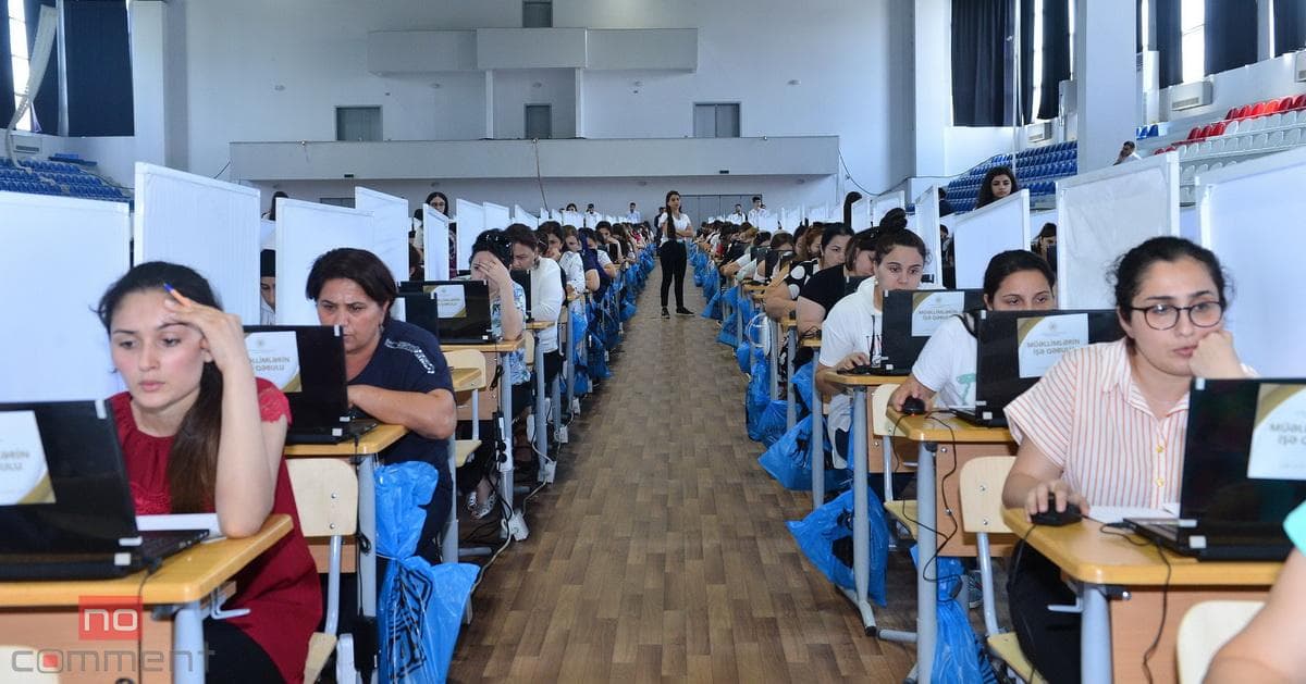 Üç minədək müəllim sertifikasiyada iştirak edib Üç minədək müəllim sertifikasiyada iştirak edib