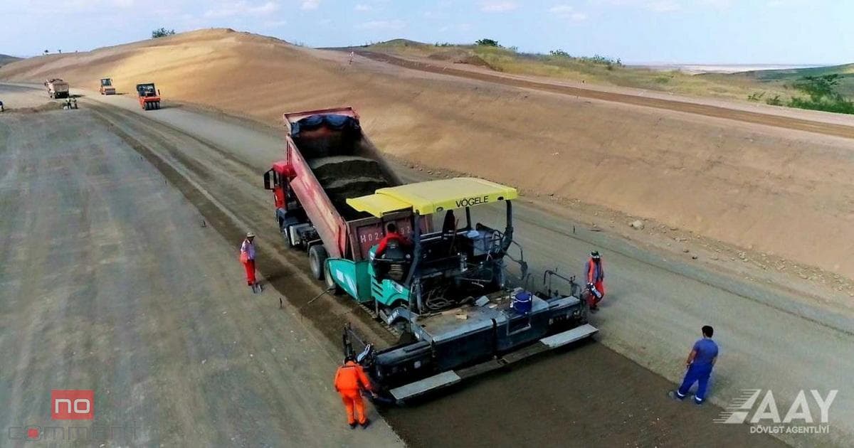 Füzuli-Hadrut avtomobil yolunun tikintisi son mərhələdə icra olunur Füzuli-Hadrut avtomobil yolunun tikintisi son mərhələdə icra olunur