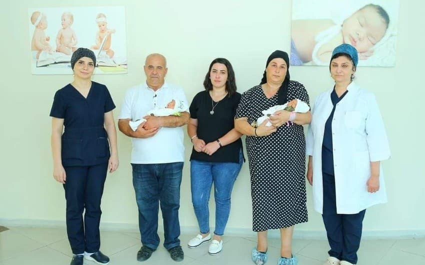 Şəhidimizin əkiz bacı-qardaşı dünyaya gəldi Şəhidimizin əkiz bacı-qardaşı dünyaya gəldi