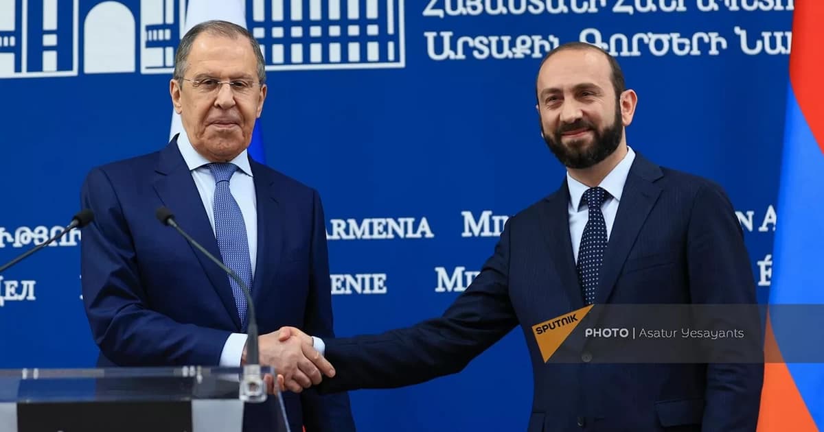 Mirzoyan Lavrovla görüşmək üçün Rusiyaya gedir Mirzoyan Lavrovla görüşmək üçün Rusiyaya gedir