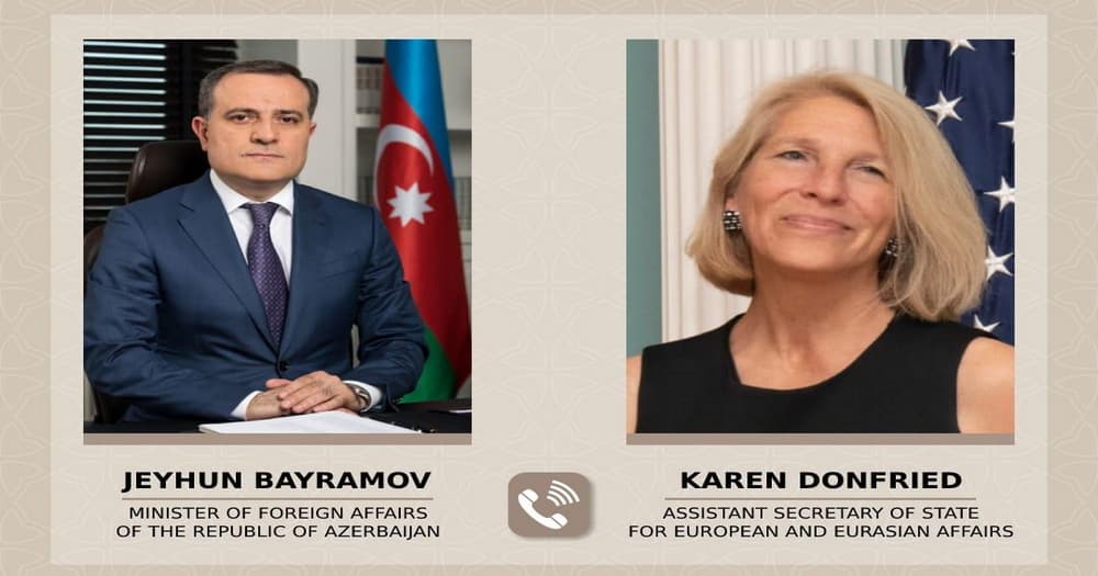 Ceyhun Bayramov Blinkenin köməkçisi ilə DANIŞDI Ceyhun Bayramov Blinkenin köməkçisi ilə DANIŞDI