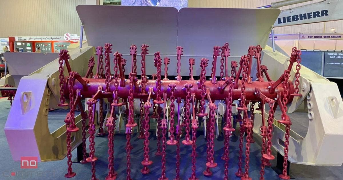 ADEX sərgisində mina aşkarlayan robot nümayiş olunub ADEX sərgisində mina aşkarlayan robot nümayiş olunub