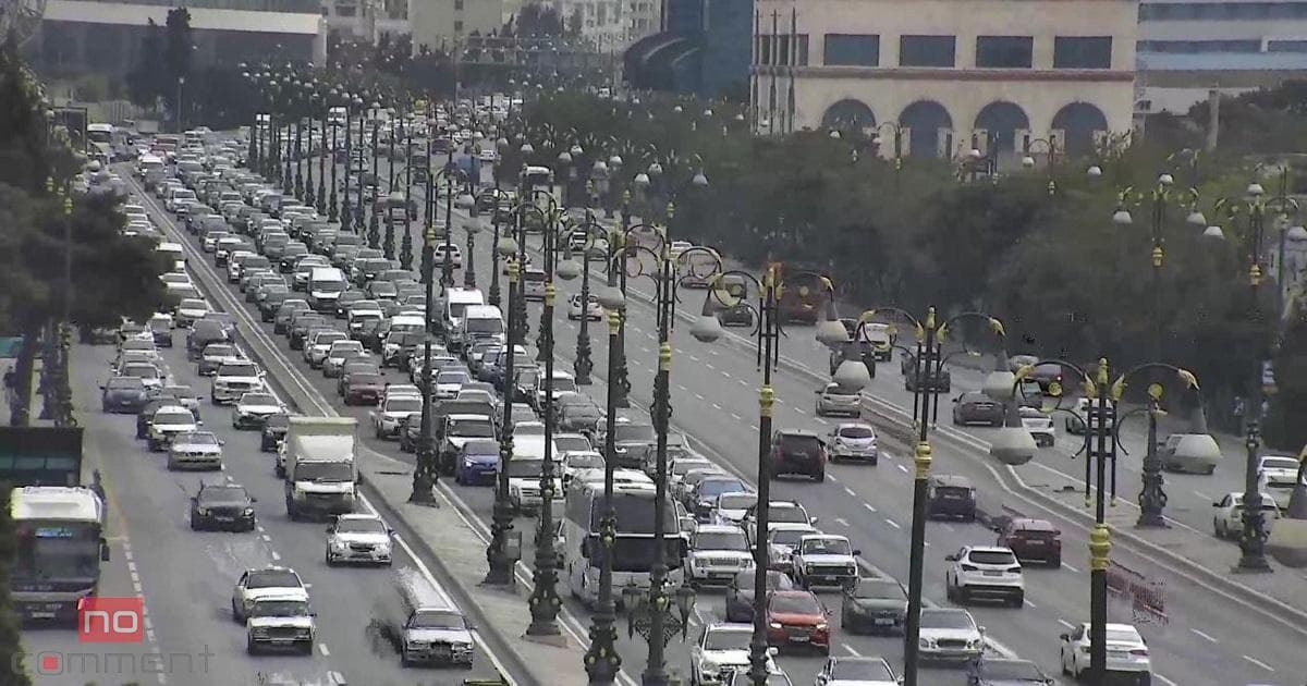 Bakıda sıxlıq olan yollar açıqlandı Bakıda sıxlıq olan yollar açıqlandı