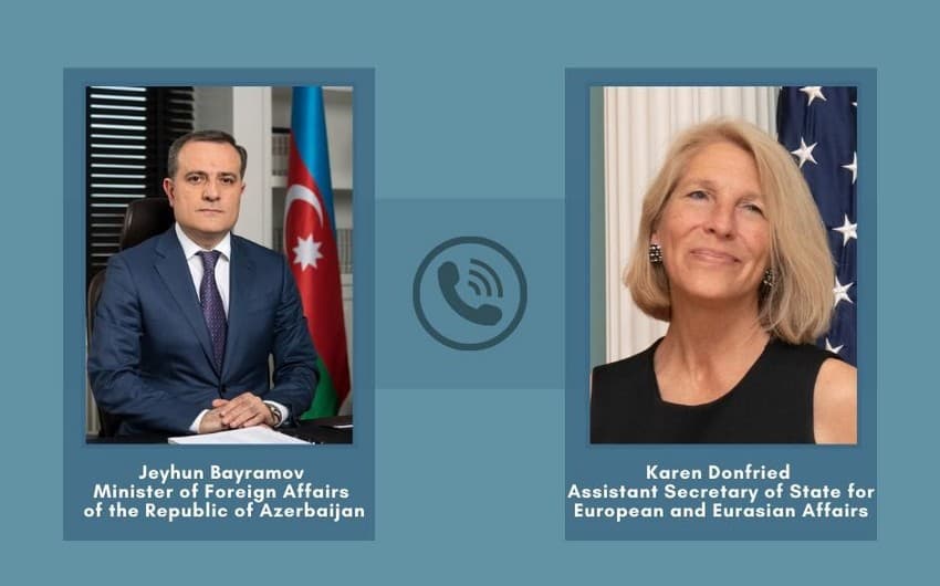 Bayramov Blinkenin köməkçisi ilə DANIŞDI Bayramov Blinkenin köməkçisi ilə DANIŞDI