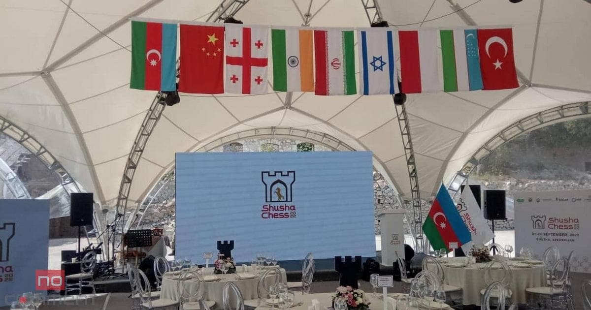 Şuşada ilk beynəlxalq şahmat turnirinin açılış mərasimi olub Şuşada ilk beynəlxalq şahmat turnirinin açılış mərasimi olub