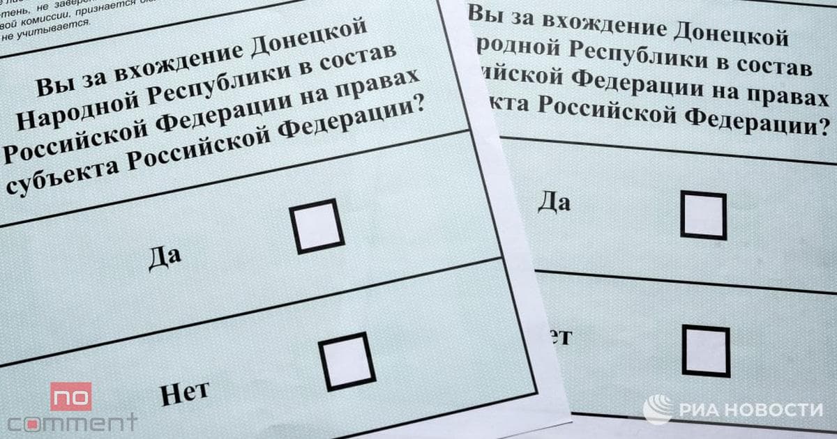 Rusiya Ukraynanın 4 vilayətini tərkibinə qatmaq üçün referendum keçirir Rusiya Ukraynanın 4 vilayətini tərkibinə qatmaq üçün referendum keçirir