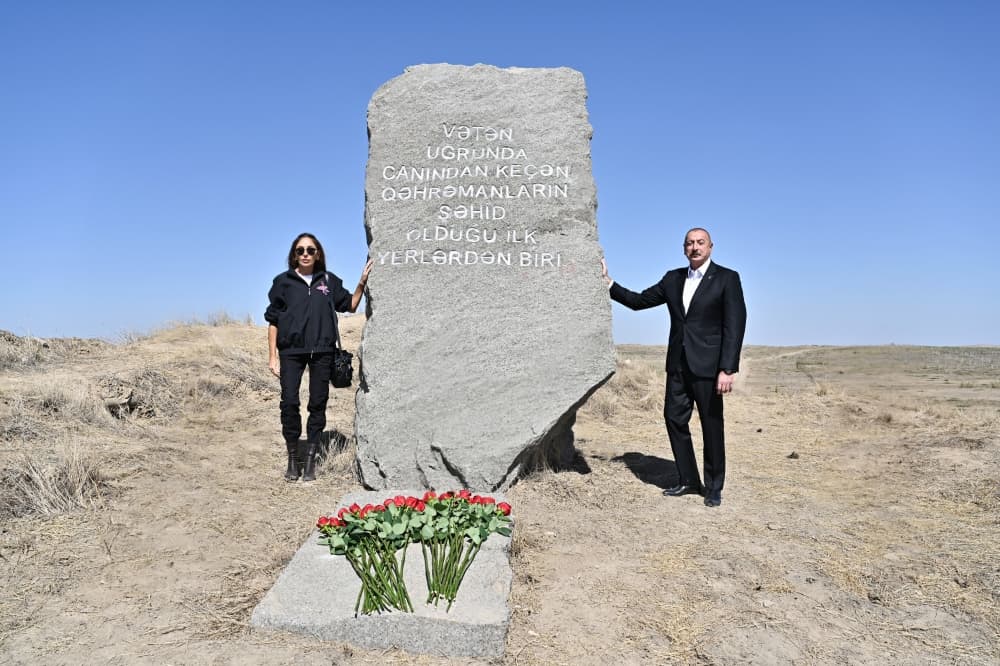 Prezidentlə birinci xanımın Füzuli səfərindən FOTOLAR Prezidentlə birinci xanımın Füzuli səfərindən FOTOLAR