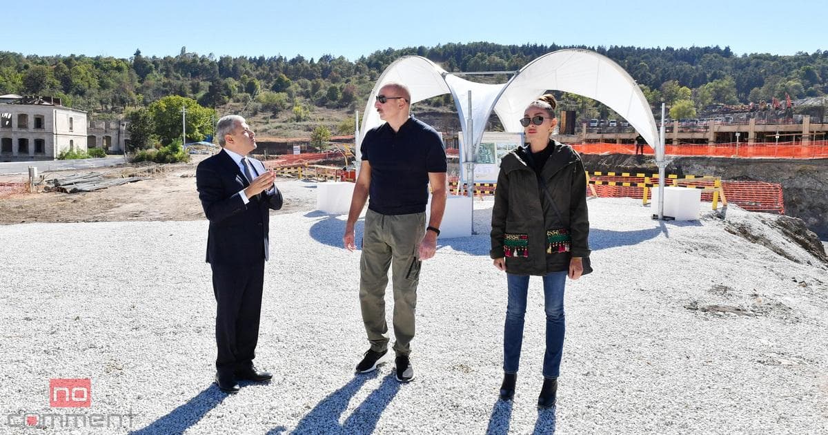 İlham Əliyev və Mehriban Əliyeva Şuşadadırlar İlham Əliyev və Mehriban Əliyeva Şuşadadırlar