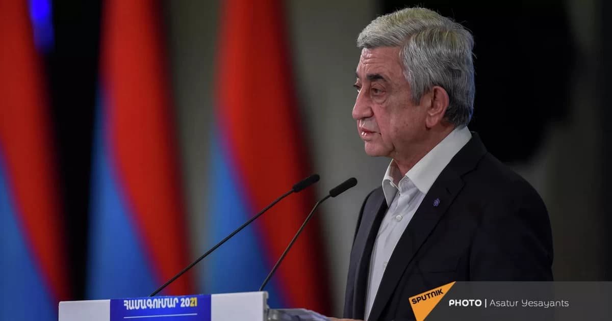 Sarkisyan Ter-Petrosyanı erməniləri aldatmaqda suçladı Sarkisyan Ter-Petrosyanı erməniləri aldatmaqda suçladı