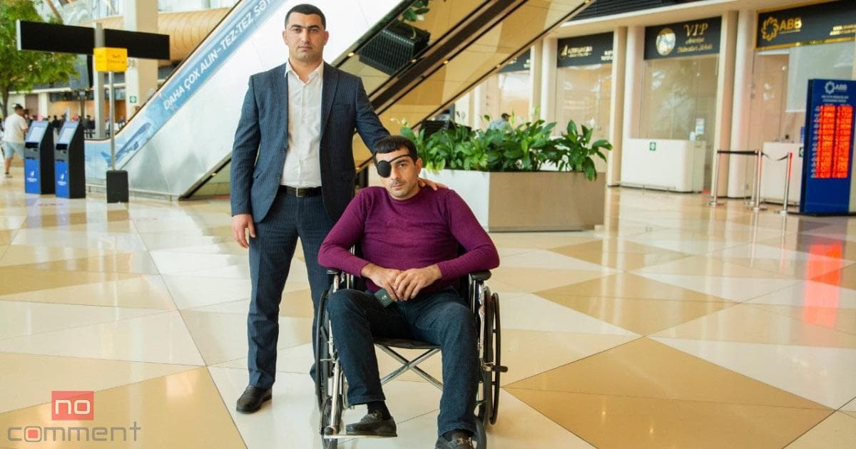 Daha bir qazi müalicə üçün Türkiyəyə göndərildi Daha bir qazi müalicə üçün Türkiyəyə göndərildi