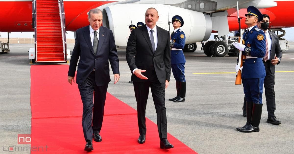 İlham Əliyev və Rəcəb Tayyib Ərdoğan Zəngilan Beynəlxalq Hava Limanının açılışını ediblər İlham Əliyev və Rəcəb Tayyib Ərdoğan Zəngilan Beynəlxalq Hava Limanının açılışını ediblər