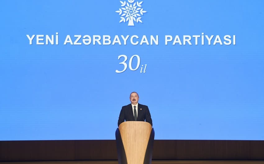 Prezidentin YAP-ın yubileyində çıxışı- YENİLƏNİB Prezidentin YAP-ın yubileyində çıxışı- YENİLƏNİB