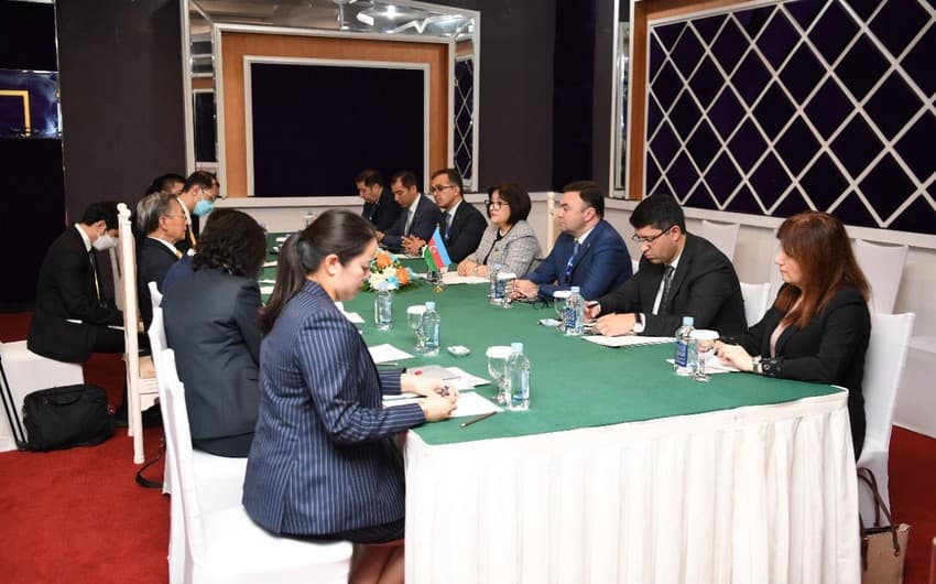 Sahibə Qafarova Kambocada görüşlər keçirdi – FOTO Sahibə Qafarova Kambocada görüşlər keçirdi – FOTO