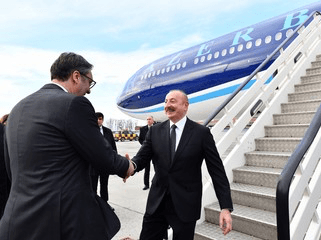 İlham Əliyev Serbiyada rəsmi səfərdədir İlham Əliyev Serbiyada rəsmi səfərdədir