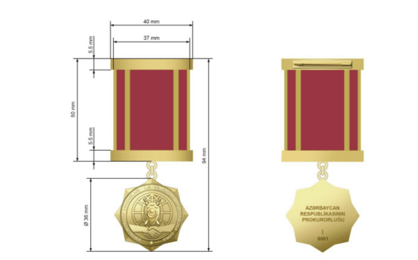 İki yeni medal TƏSİS EDİLİR İki yeni medal TƏSİS EDİLİR