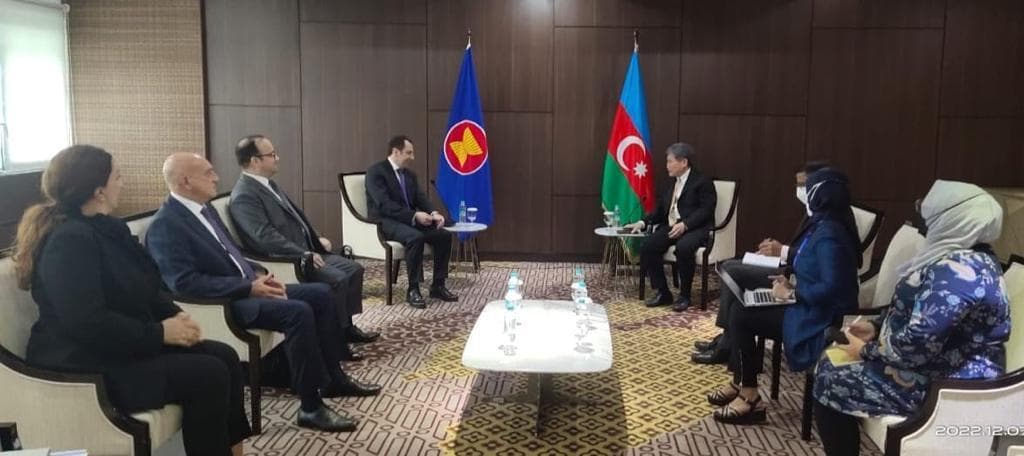 XİN başçısının müavini ASEAN-ın Baş katibi ilə görüşüb XİN başçısının müavini ASEAN-ın Baş katibi ilə görüşüb