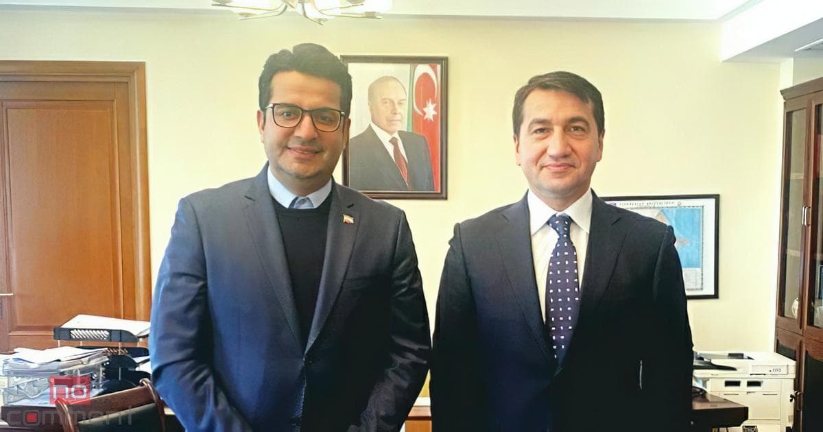 Hikmət Hacıyev İranın Azərbaycandakı səfiri ilə görüşüb Hikmət Hacıyev İranın Azərbaycandakı səfiri ilə görüşüb