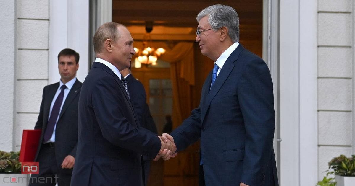 Putin Tokayevlə danışıqlar apardı Putin Tokayevlə danışıqlar apardı