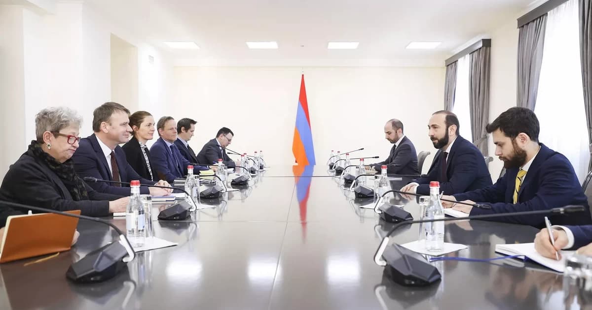 XİN başçısı Aİ texniki qrupu ilə görüşüb: Ermənistan əməkdaşlığı davam etdirməyə hazırdır XİN başçısı Aİ texniki qrupu ilə görüşüb: Ermənistan əməkdaşlığı davam etdirməyə hazırdır