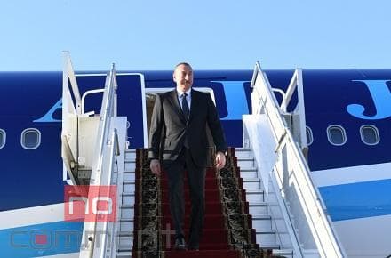 İlham Əliyev Türkiyəyə getdi İlham Əliyev Türkiyəyə getdi