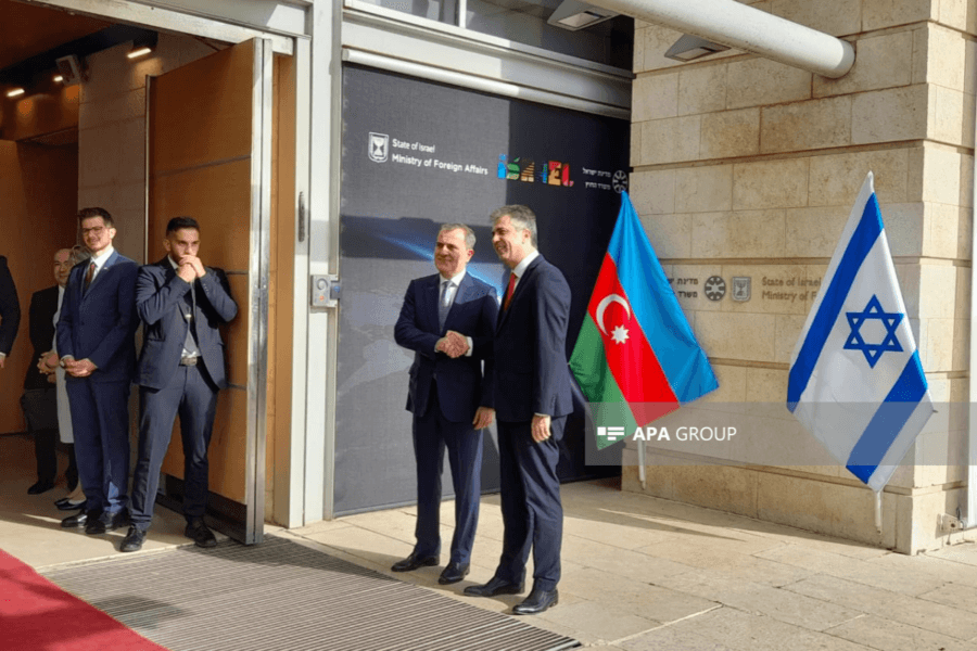Azərbaycan və İsrail XİN rəhbərləri görüşdü – VİDEO Azərbaycan və İsrail XİN rəhbərləri görüşdü – VİDEO
