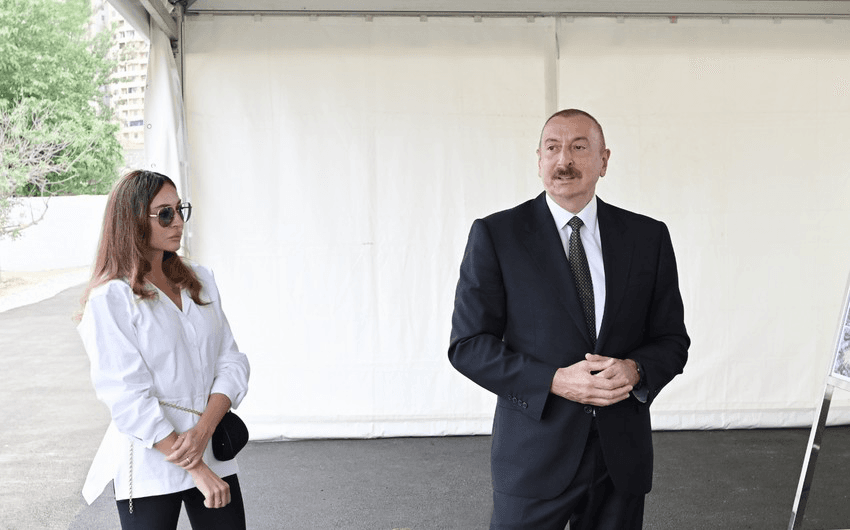İham Əliyev Ağdamda Muğam Mərkəzinin təməlini qoydu İham Əliyev Ağdamda Muğam Mərkəzinin təməlini qoydu