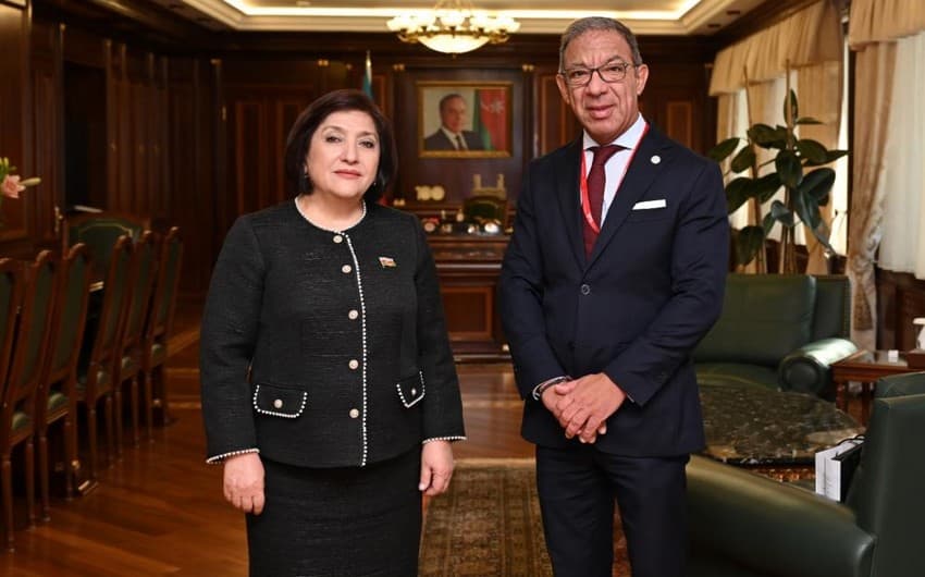 Sahibə Qafarova serbiyalı həmkarına təşəkkür etdi Sahibə Qafarova serbiyalı həmkarına təşəkkür etdi