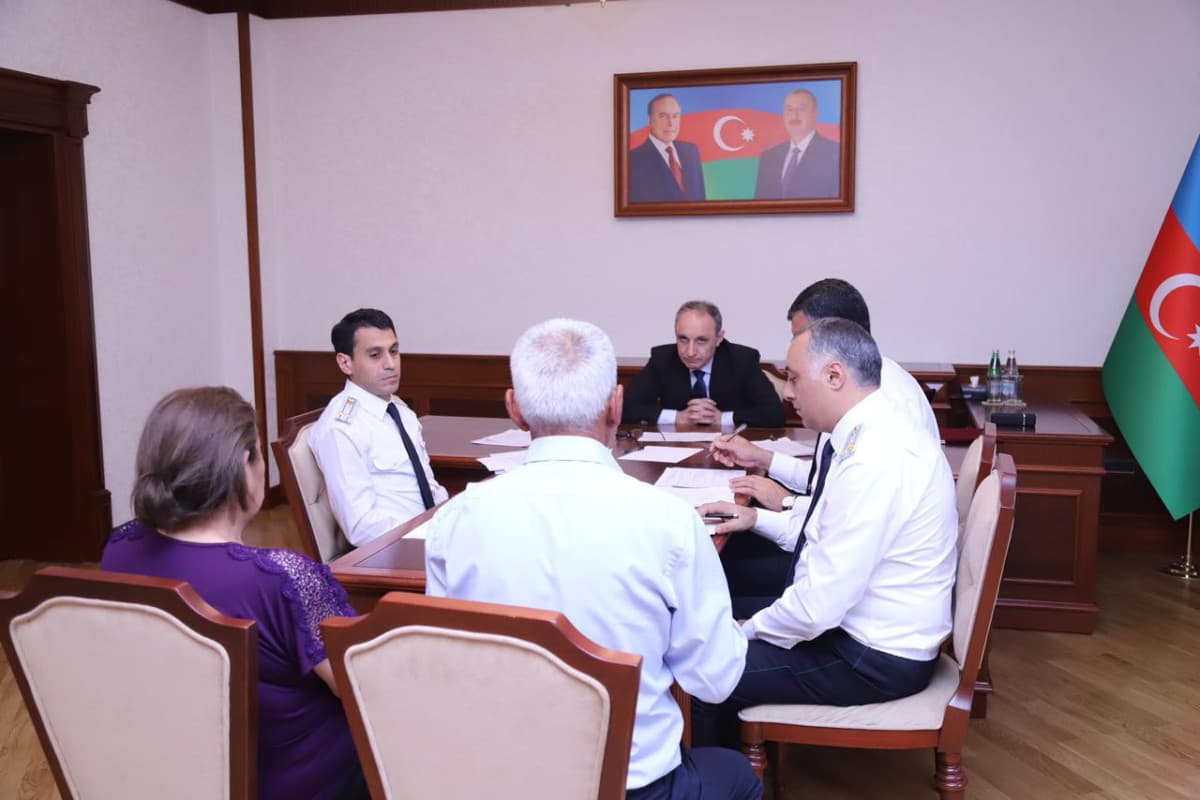 Baş prokuror Naxçıvanda qəbul keçirdi – FOTOLAR Baş prokuror Naxçıvanda qəbul keçirdi – FOTOLAR