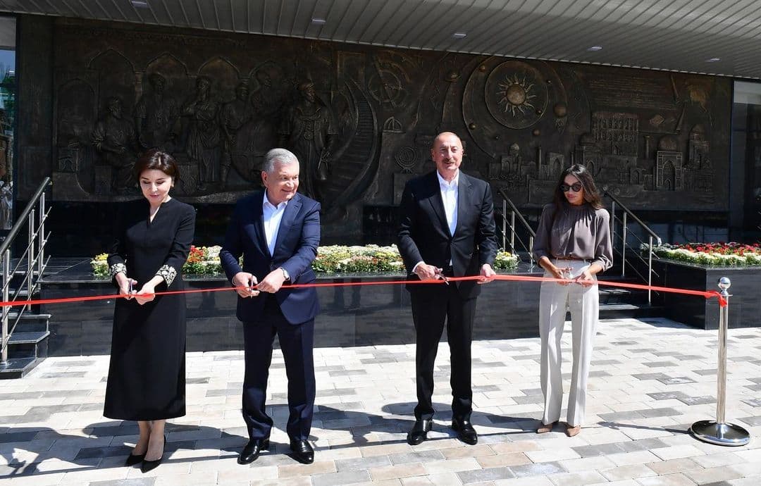 Mehriban Əliyeva Füzulidə məktəb açılışından paylaşım etdi Mehriban Əliyeva Füzulidə məktəb açılışından paylaşım etdi