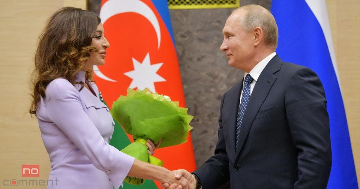 Putin Mehriban Əliyevanı TƏBRİK ETDİ Putin Mehriban Əliyevanı TƏBRİK ETDİ