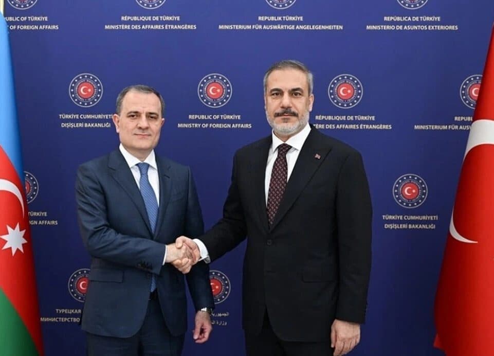 Ceyhun Bayramov Hakan Fidanla görüşüb Ceyhun Bayramov Hakan Fidanla görüşüb