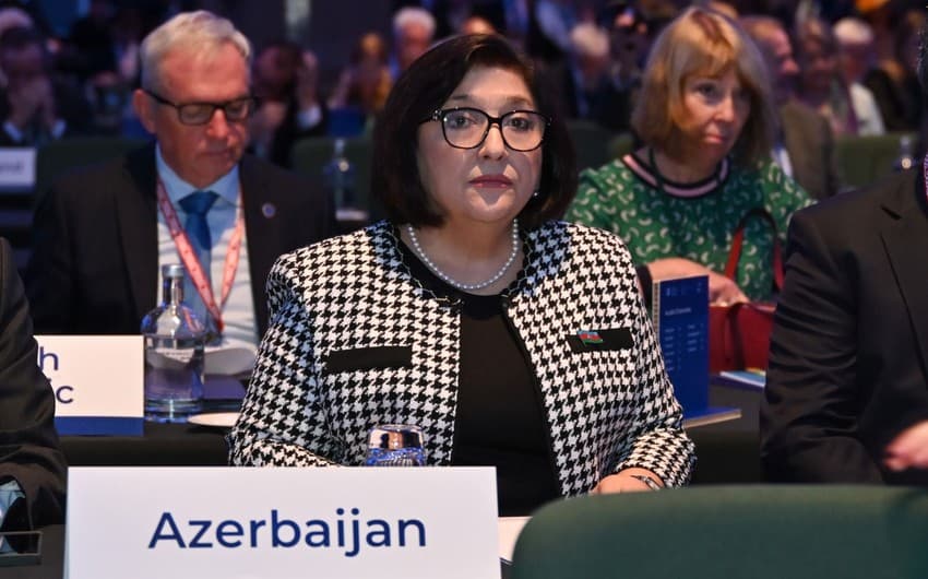 Sahibə Qafarova Parlament Spikerlərinin Avropa Konfransının açılış mərasimində iştirak edib Sahibə Qafarova Parlament Spikerlərinin Avropa Konfransının açılış mərasimində iştirak edib