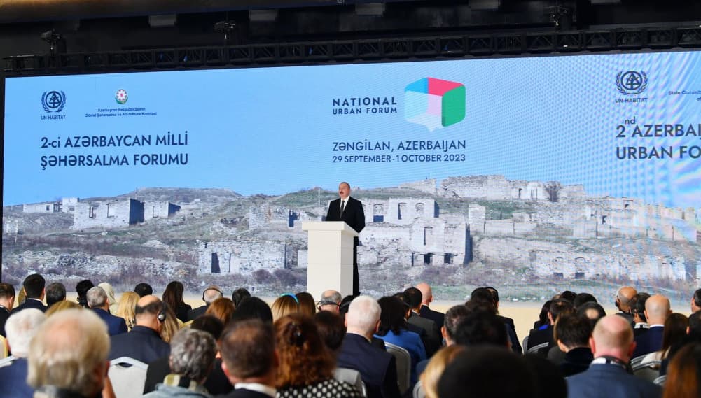 Prezident Zəngilan şəhərinə ilk qayıdışın vaxtını açıqladı Prezident Zəngilan şəhərinə ilk qayıdışın vaxtını açıqladı