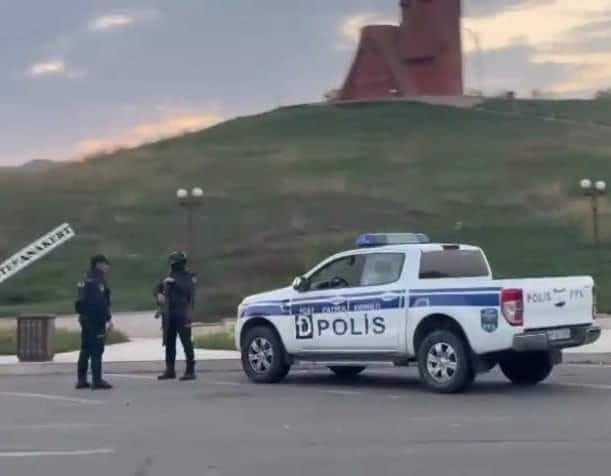 Azərbaycan polisi Xankəndidə Azərbaycan polisi Xankəndidə