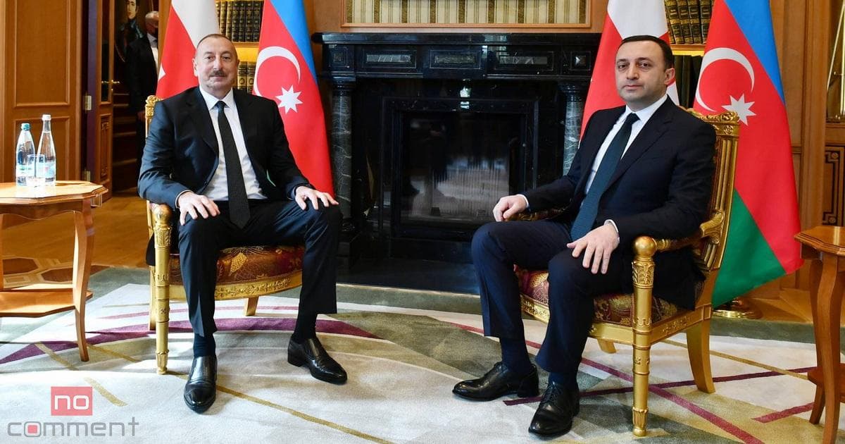 İlham Əliyev İrakli Qaribaşvili ilə bu məsələləri müzakirə etdi İlham Əliyev İrakli Qaribaşvili ilə bu məsələləri müzakirə etdi