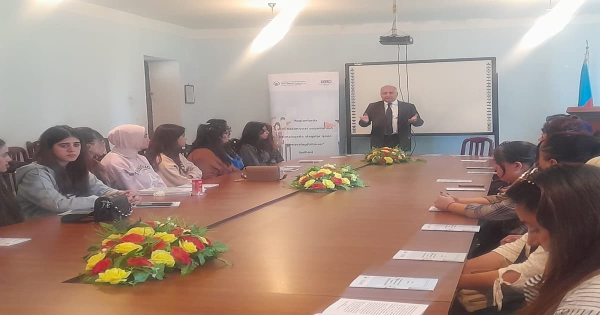 Siyasi Texnologiyalar Mərkəzi regionları əhatə edən layihəni yekunlaşdırıb Siyasi Texnologiyalar Mərkəzi regionları əhatə edən layihəni yekunlaşdırıb
